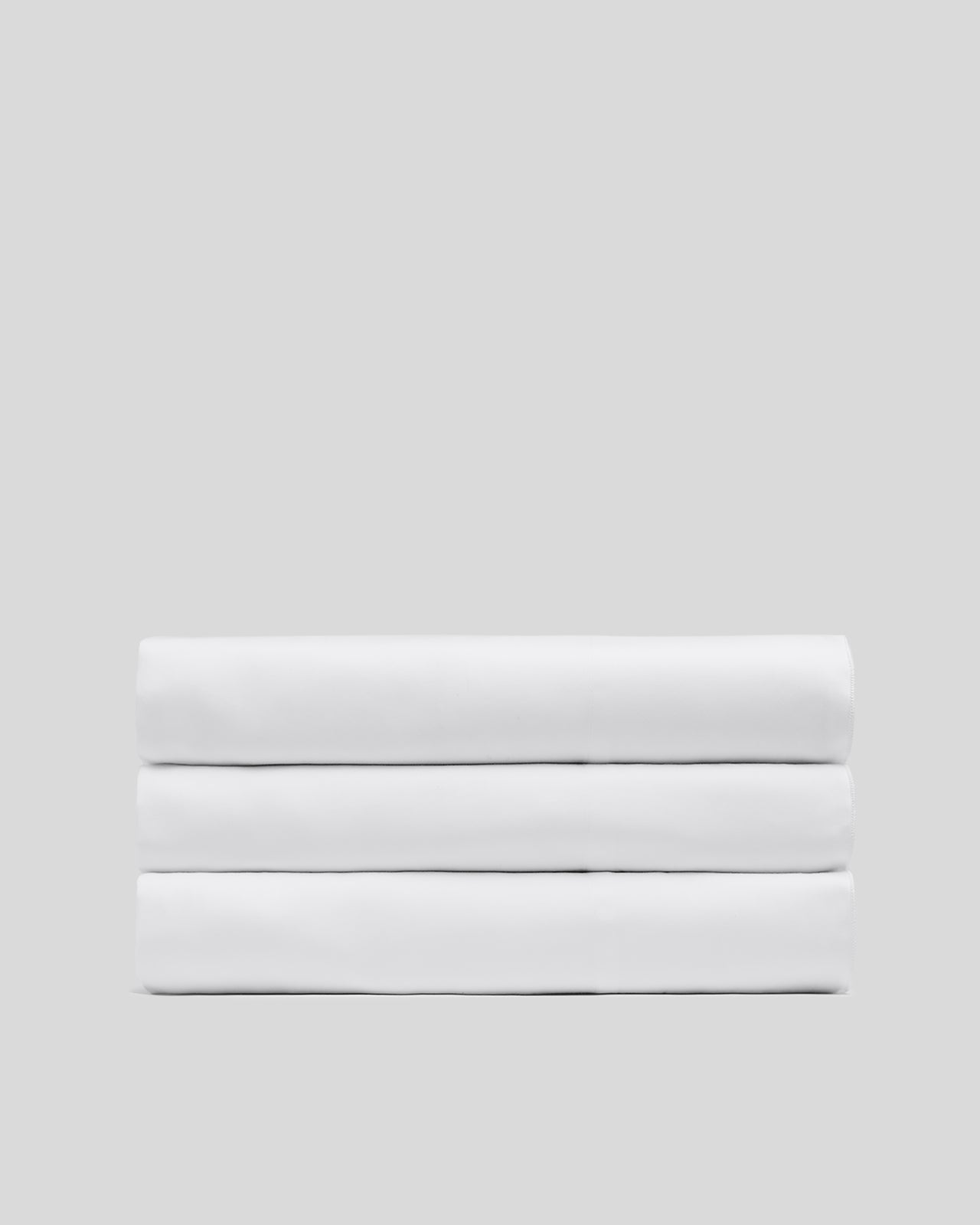 Sateen Top Sheet (Light Grey) - King / Cal King