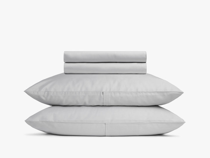 Sateen Sheet Set - Light Grey K/CK