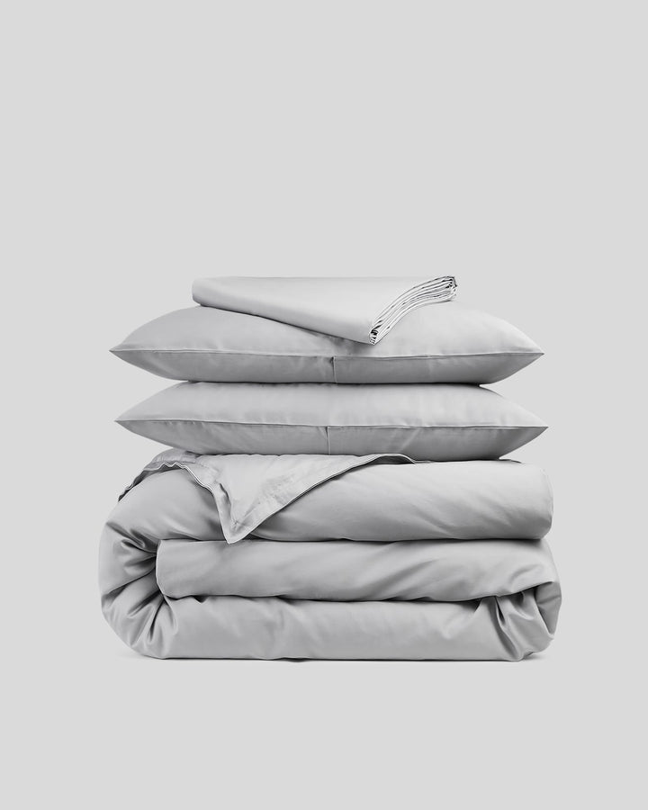 Sateen Venice Set - Light Grey K/CK