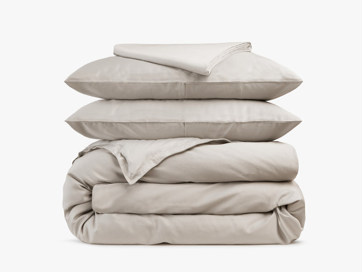 Sateen Venice Set - Bone F/Q