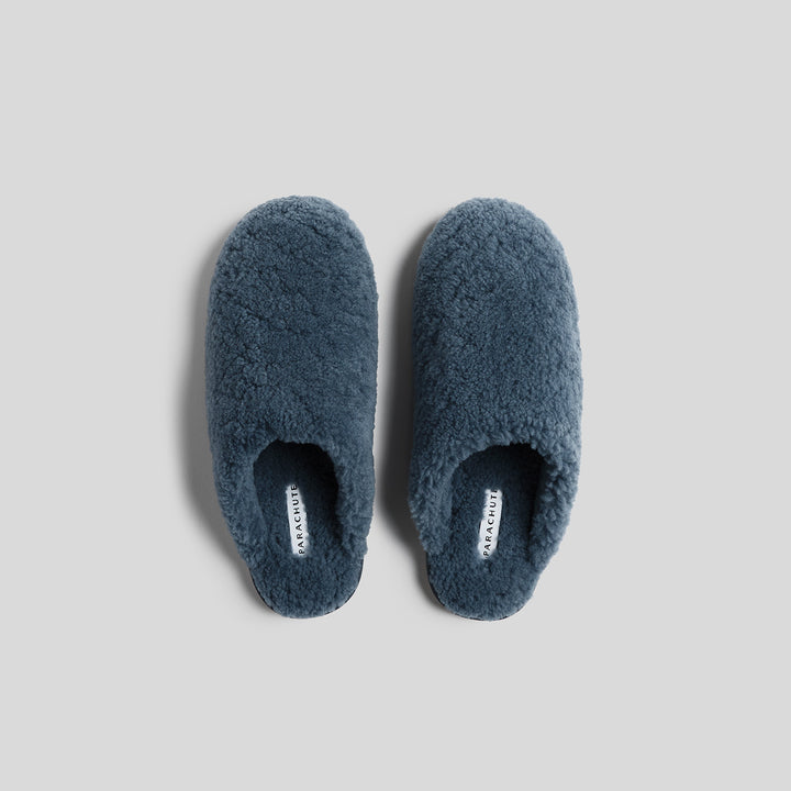 Shearling Wool Clogs (Dusk)