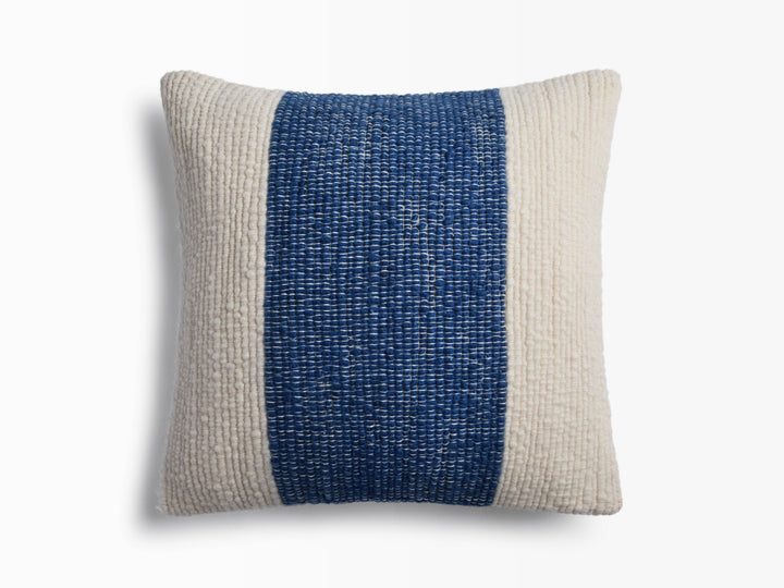 Sierra Handwoven Pillow Cover (Marine)