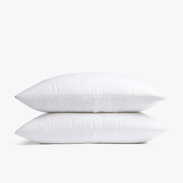 Soft Cotton Quilted Sham Set (White)