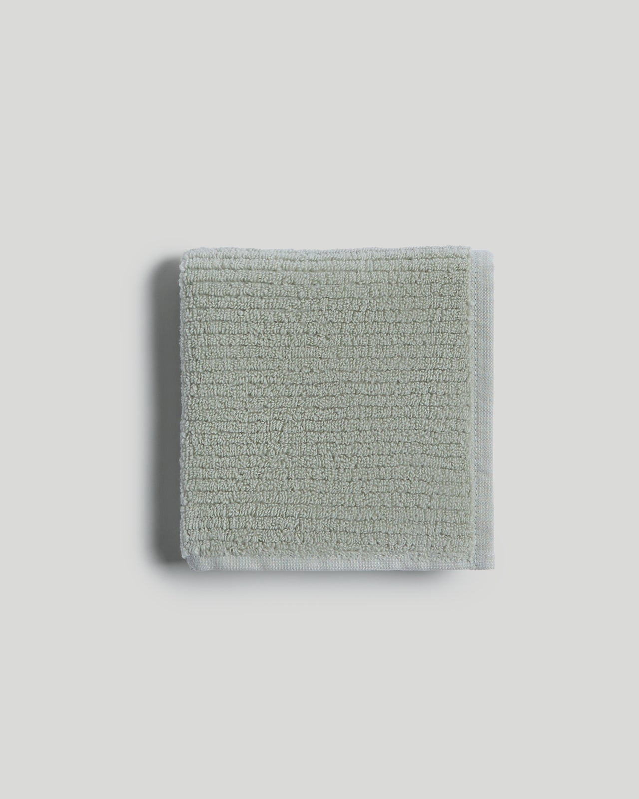 Soft Rib Towels (Sage) - Washcloth / Sage