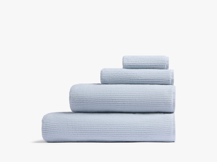 Soft Rib Towels (Lagoon)