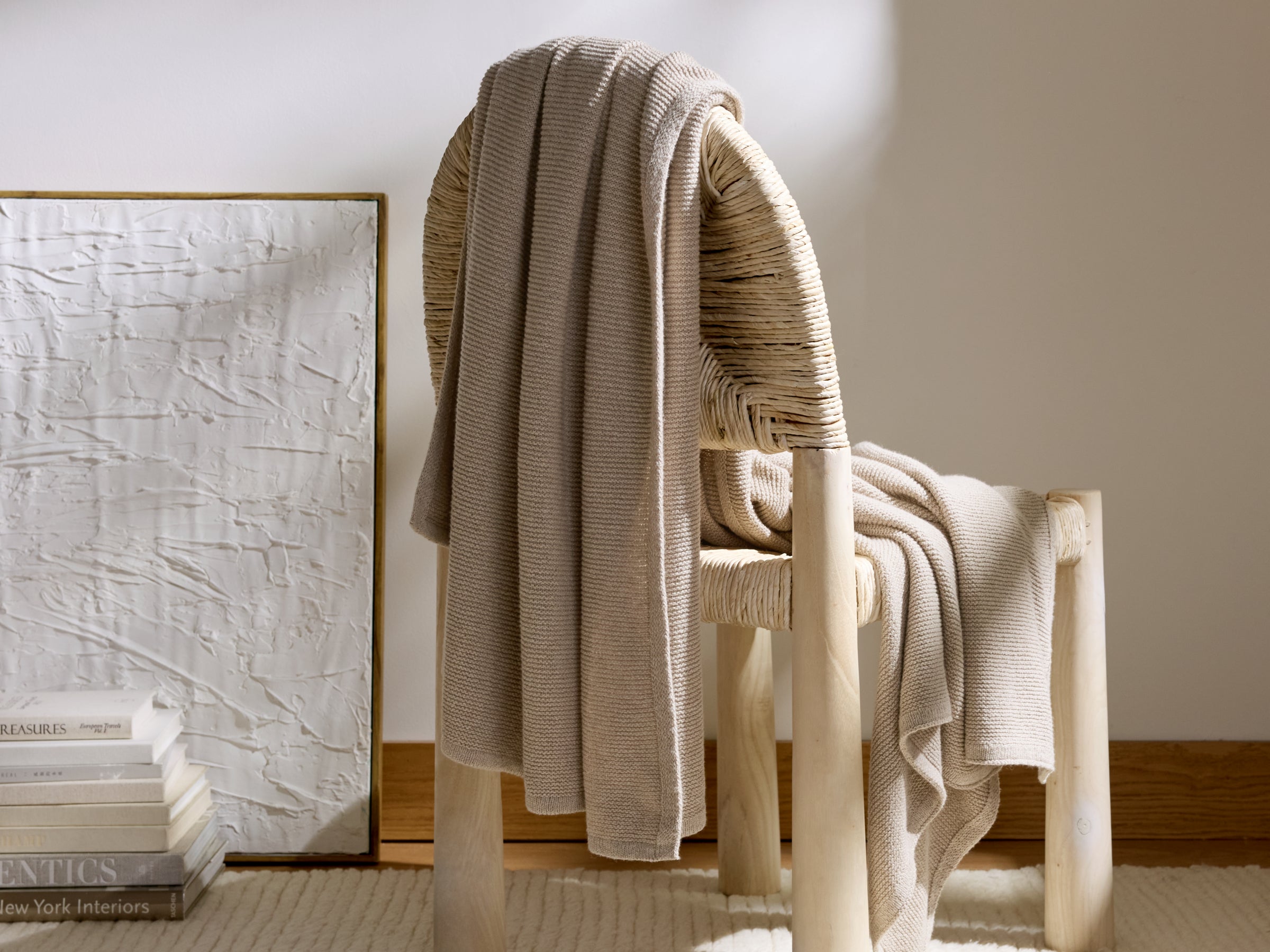 Soft Spun Cotton Throw