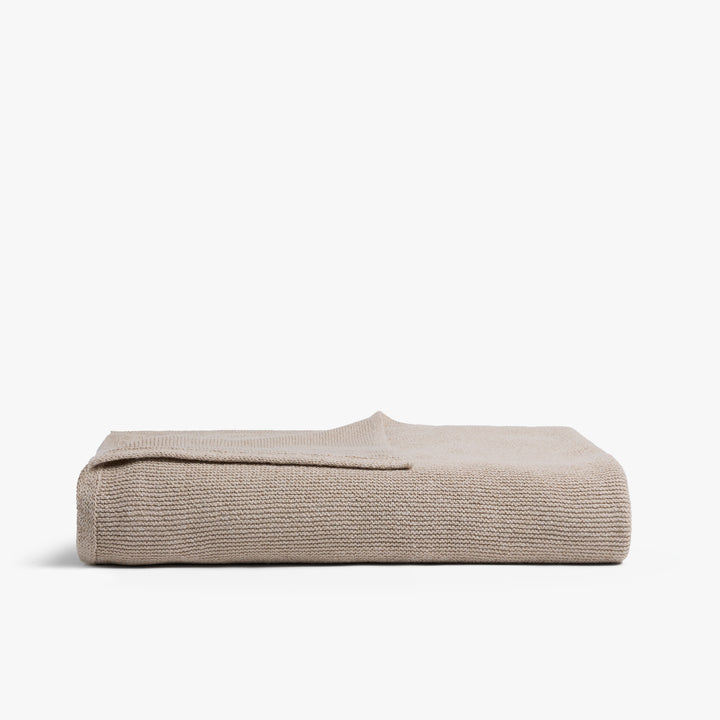 Soft Spun Cotton Throw (Natural)