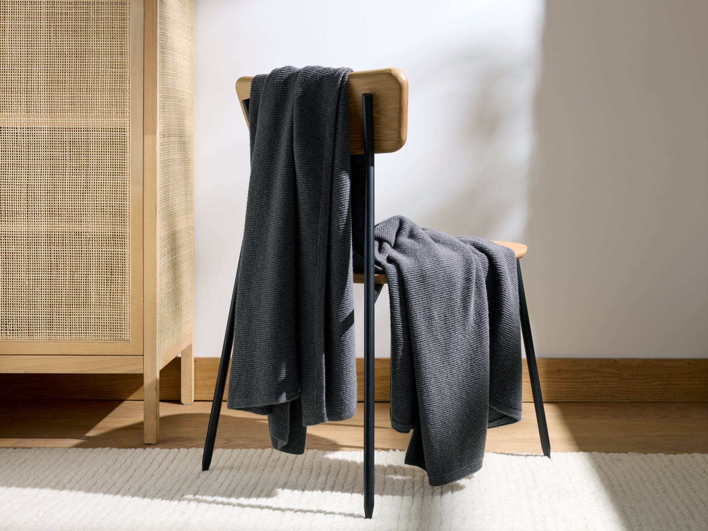 Soft Spun Cotton Throw - Thumbnail 2