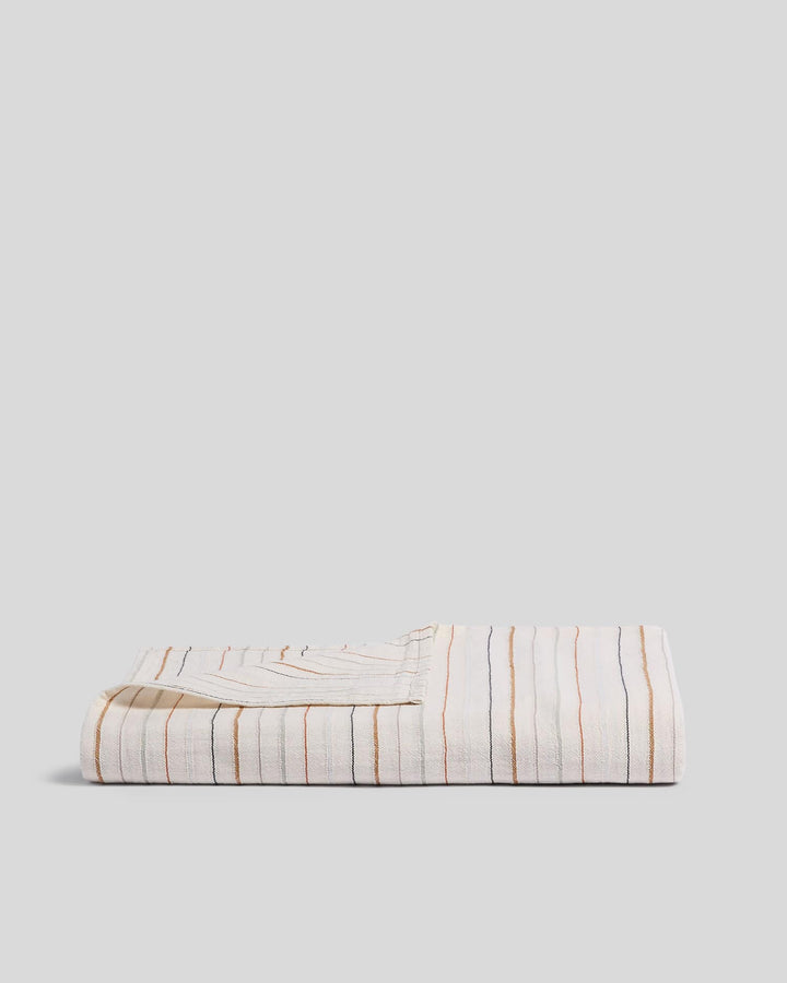 Stripe Beach Blanket (Natural Stripe)