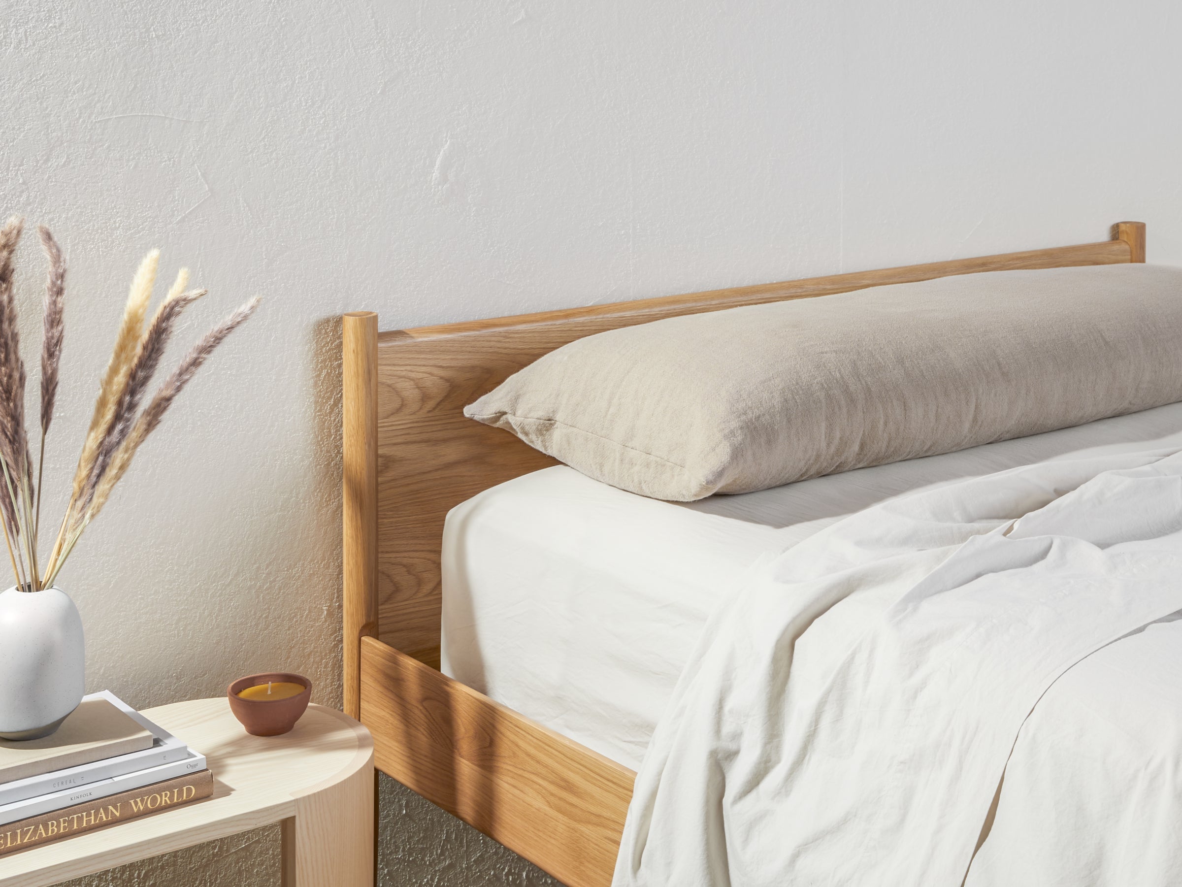 Vintage Linen Body Pillow Cover - Thumbnail 5