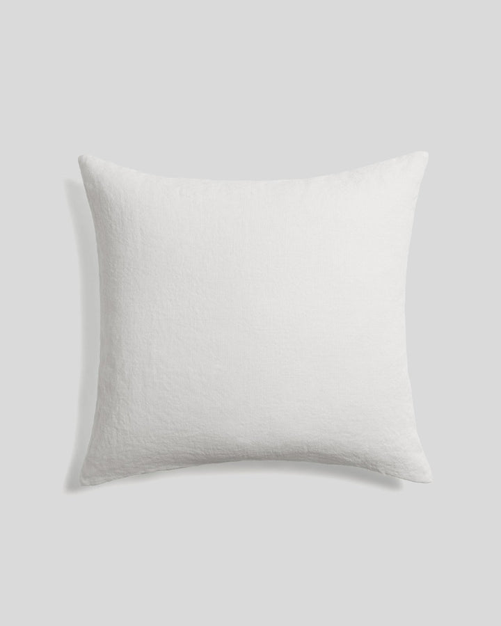 Vintage Linen Pillow Cover (Antique White)
