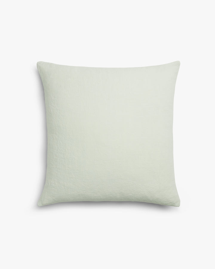 Vintage Linen Pillow Cover (Celery)
