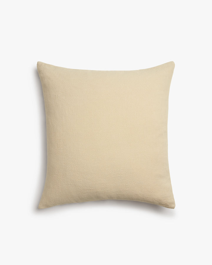 Vintage Linen Pillow Cover (Wheat)