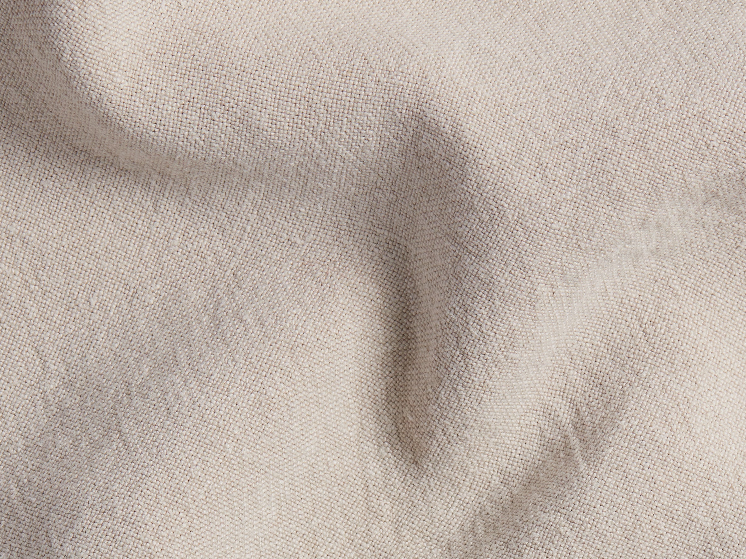 Vintage Linen Throw - Natural — image 2