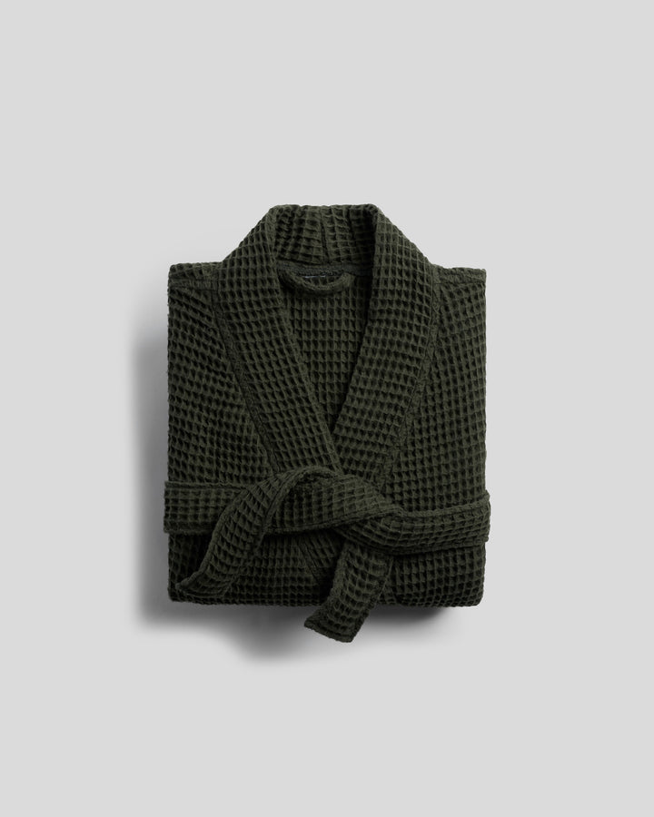 Waffle Robe (Evergreen)