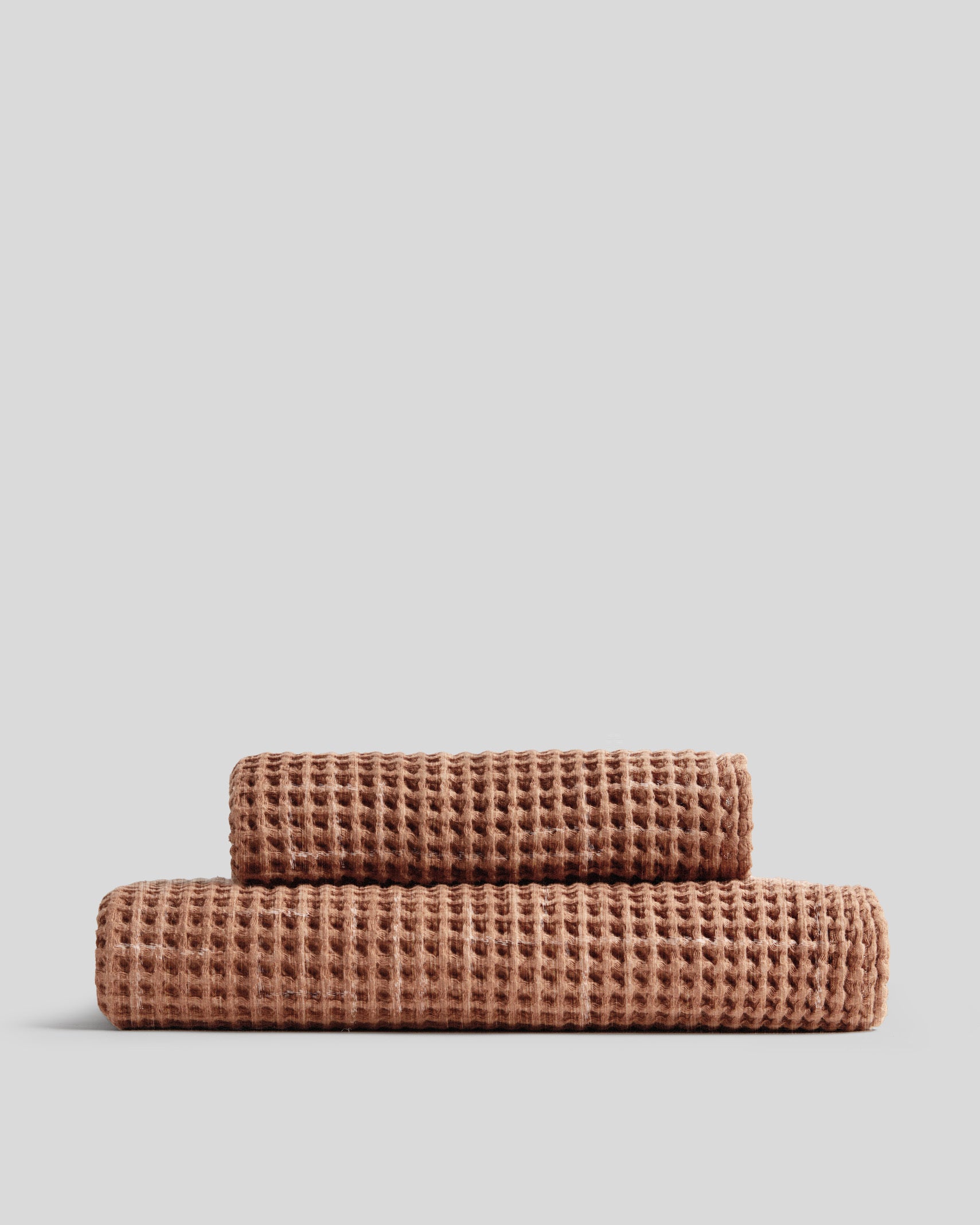 Waffle Bath Towels (Terra)